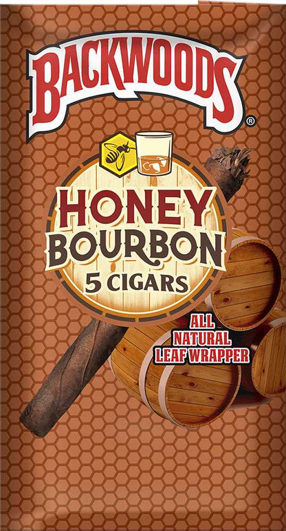 Backwoods (Pack of 5) - Backwoods (Pack of 5) - Honey Bourbon - Backwoods - Cali Tobacconist