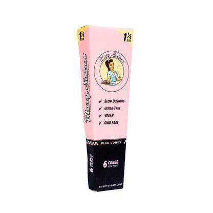 Blazy Susan Pink Papers - Pre-roll Cones - - Rolling Papers - Blazy Susan - Cali Tobacconist