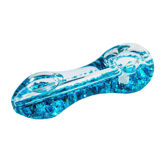 Blue Confetti Glass Pipe Glass WP