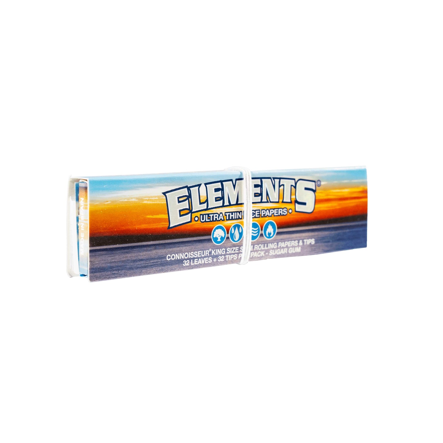 Elements Ultra Thin Rice Papers and Tips - King - Papers + Tips - Rolling Papers - Elements - Cali Tobacconist