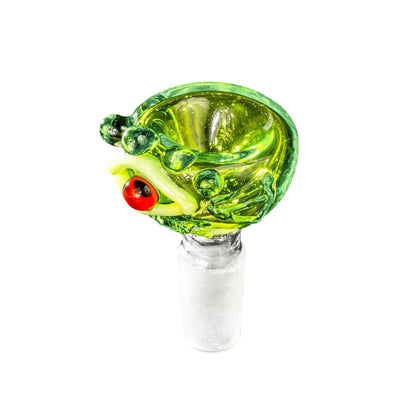 Green Frog Eye Handmade Glass Cone Piece CP for Glassware - Cali online