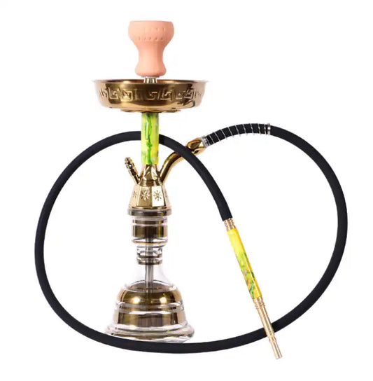 Gold Shisha Set with Carry Case Cali Online