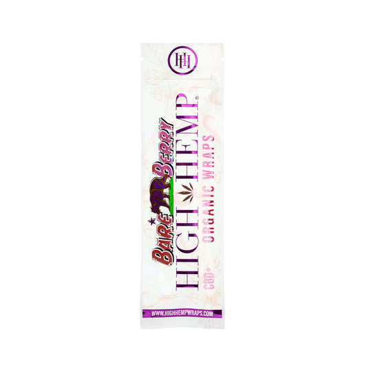 High Hemp Organic Wraps - High Hemp Organic Wraps - Bare Berry - - Blunt Wraps - High Hemp - Cali Tobacconist