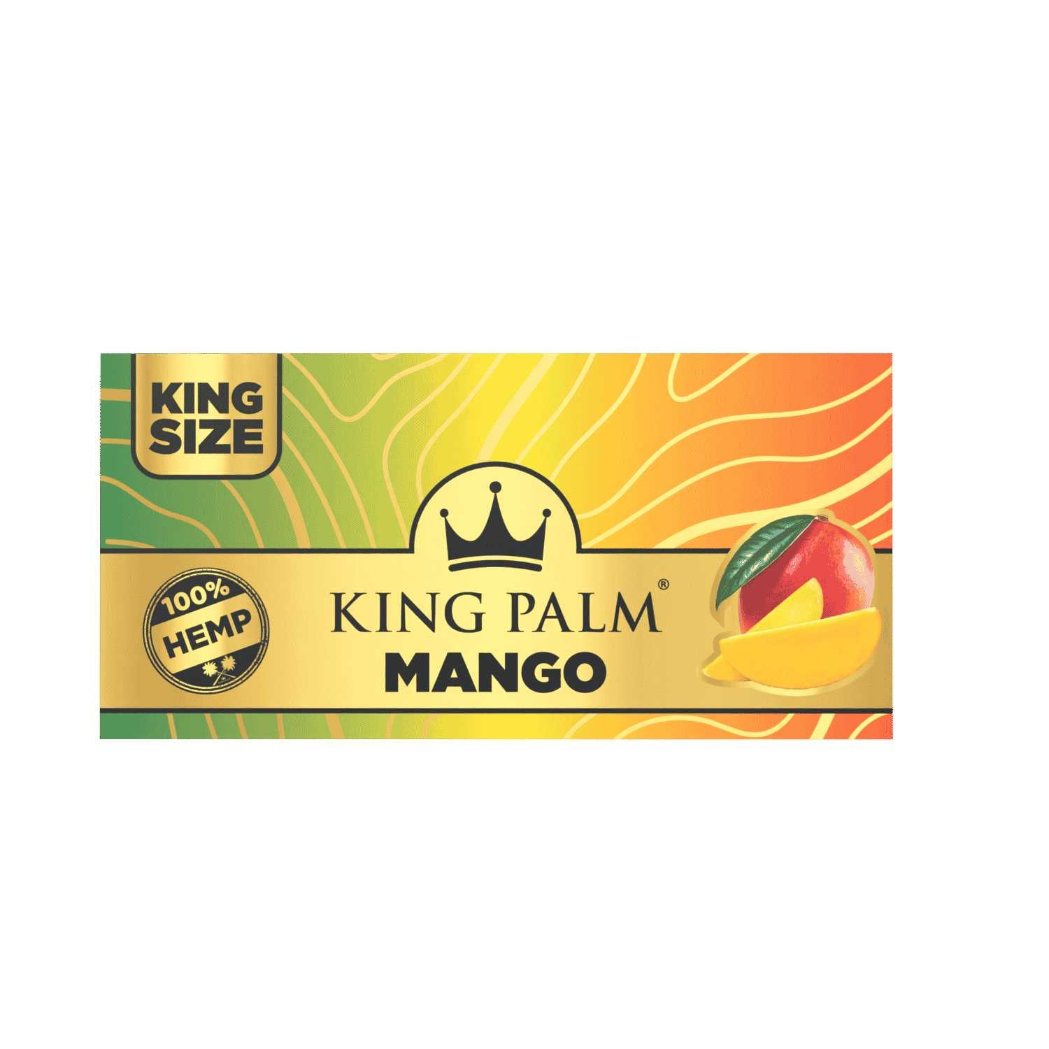 King Palm Hemp Rolling Paper - Mango - - Rolling Papers - King Palm - Cali Tobacconist