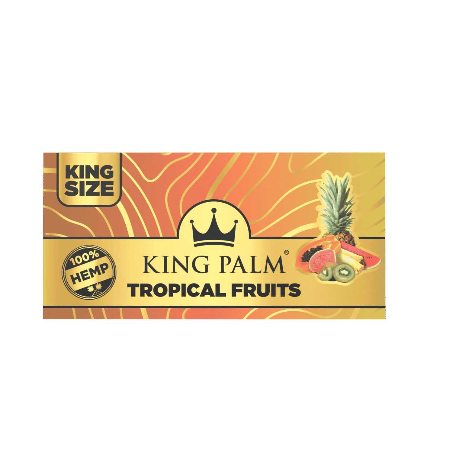 King Palm Hemp Rolling Paper - Tropical Fruits - - Rolling Papers - King Palm - Cali Tobacconist