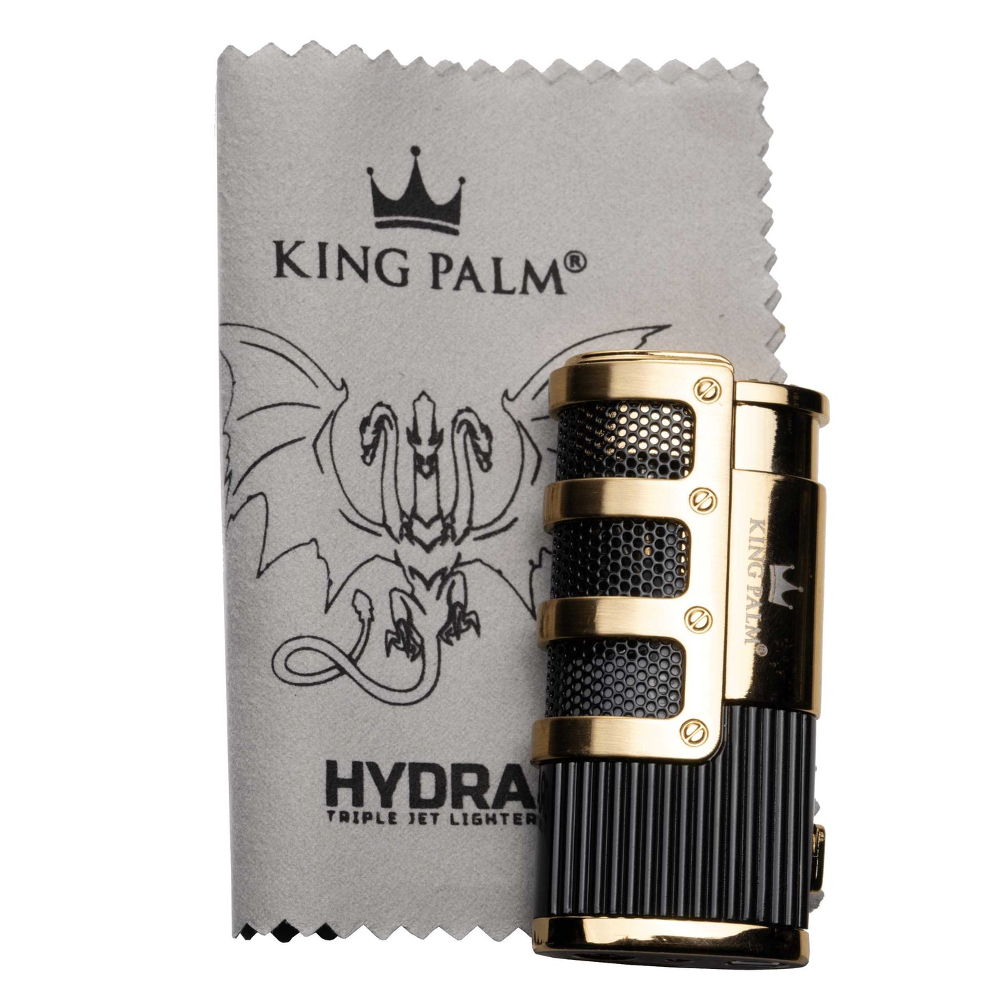 King Palm Hydra Triple Jet Butane Lighter - Jet Lighter - King Palm - Cali Tobacconist