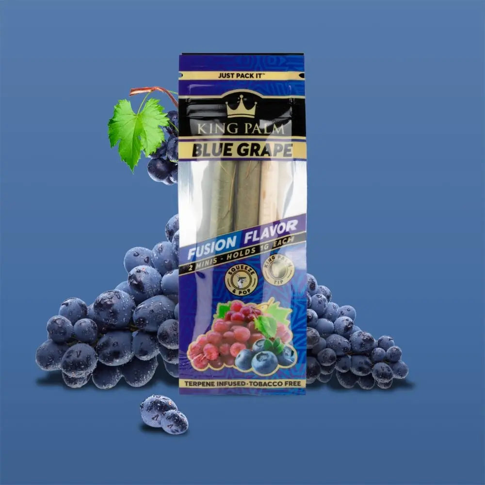 King Palm Minis - Flavoured Pre-rolls - Blue Grape - - Pre-rolls - King Palm - Cali Tobacconist