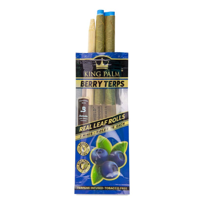 King Palm Minis - Flavoured Pre-rolls - Berry Terps - - Pre-rolls - King Palm - Cali Tobacconist