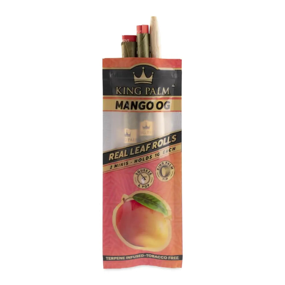 King Palm Minis - Flavoured Pre-rolls - Mango OG - - Pre-rolls - King Palm - Cali Tobacconist