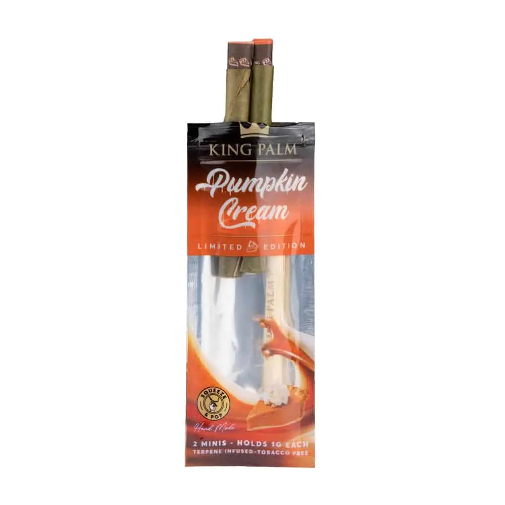 King Palm Minis - Flavoured Pre-rolls - Pumpkin Cream (Limited Edition) - - Pre-rolls - King Palm - Cali Tobacconist