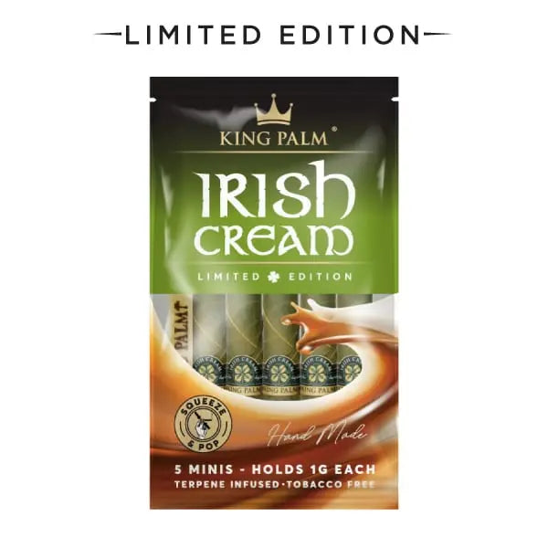 King Palm Minis (5 Pack) - Irish Cream (Limited Edition) - - Pre-rolls - King Palm - Cali Tobacconist