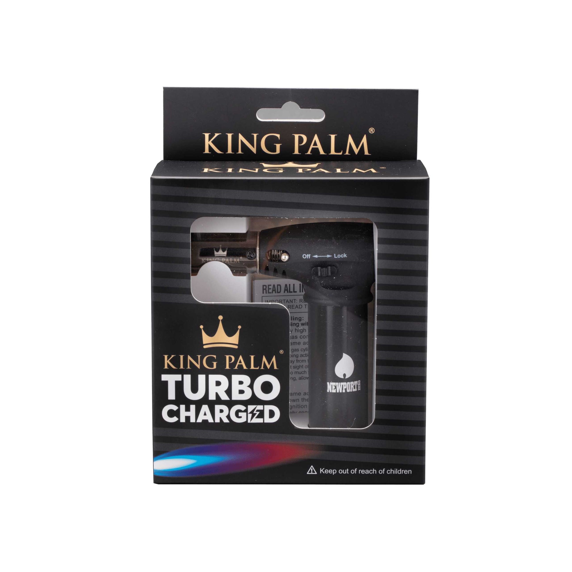 King Palm Turbo Charged Jet Lighter - Jet Lighter - King Palm - Cali Tobacconist