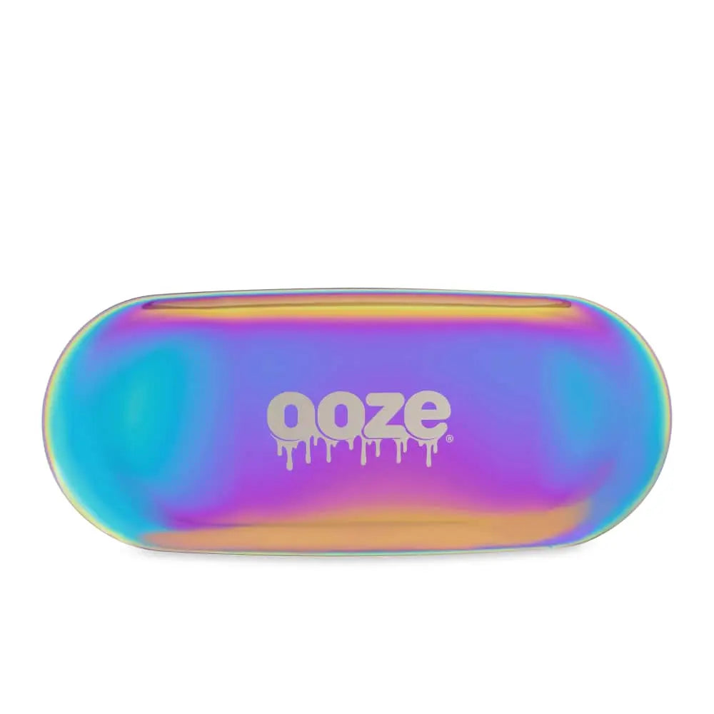 Ooze Aura Rainbow Rolling Tray - Small (18 x 8.5 cms) - - Rolling Tray - Ooze - Cali Tobacconist
