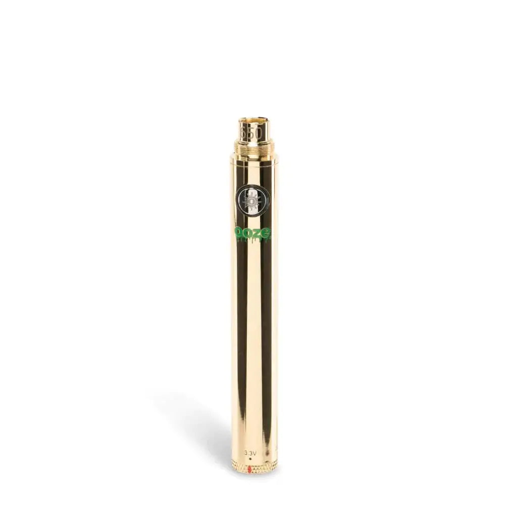 Ooze Twist Battery - Variable Temp 510 Battery - 650 mAh - Gold - - Ooze - Cali Tobacconist