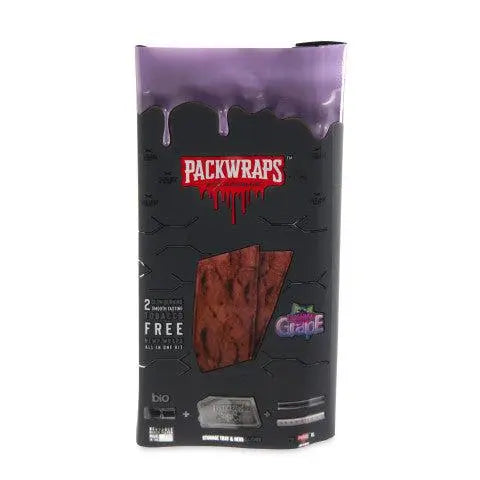 Packwraps - Tobacco Inspired Wraps - Gushin Grape - - Blunt Wraps - Packwraps X Twisted Hemp - Cali Tobacconist