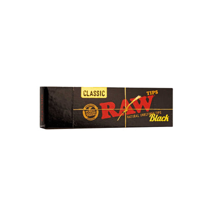 RAW Filter Tips - Black Tips - - Filter Tips - RAW - Cali Tobacconist