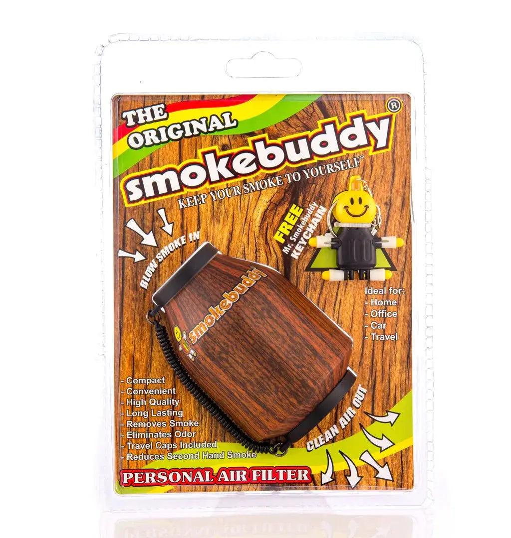 Smokebuddy Personal Air Filter - Wood - - Personal Air Filter - Cali Tobacco - Cali Tobacconist