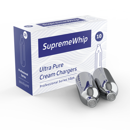 SupremeWhip Cream Chargers - 10 Pack - - Whipped Cream Accessories - SupremeWhip - Cali Tobacconist