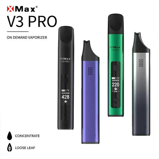 V3 PRO MAX - V3 PRO MAX - Cali Distributions - Dry Herb Vapes XMAX - Silver Gradient - - Dry Herb Vapes - XMAX - Cali Accessories