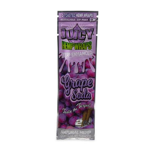 Juicy Jays Terp Infused Hemp Wraps - Grape Soda Juicy Jay's