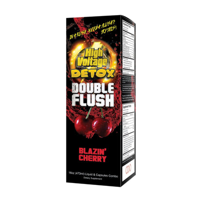 High Voltage Detox Double Flush - Blazin Cherry - Cali Distributions - Detox High Voltage -