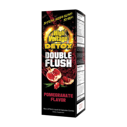 High Voltage Detox Double Flush - Pomegranate - Cali Distributions - Detox High Voltage -