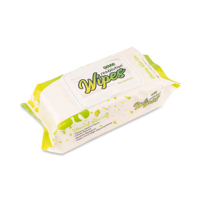 Ooze Resolution Glass Cleaning Res Wipes - 100ct - Cali Distributions - Cleaning Ooze -