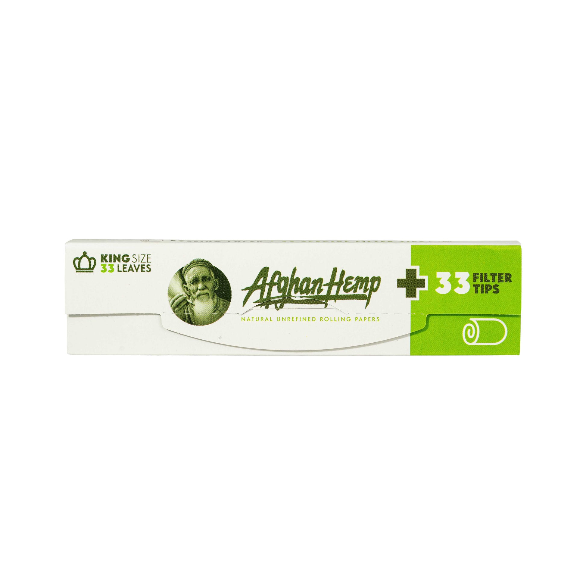 Afghan Hemp Rolling Papers - King - Papers + Tips - Rolling Papers - Afghan Hemp - Cali Tobacconist