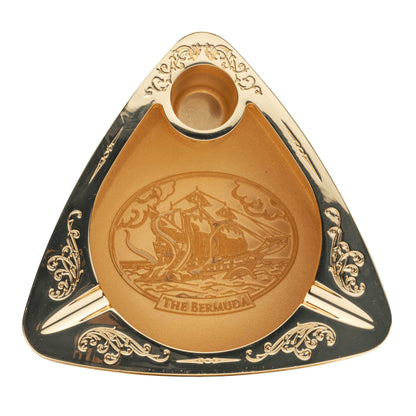 King Palm Bermuda Ashtray - Golden - Ashtray - King Palm - Cali Tobacconist