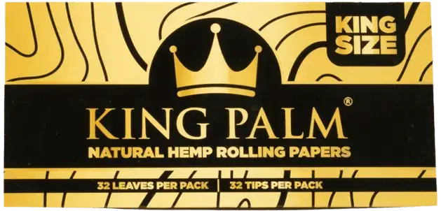 King Palm Hemp Rolling Paper - Natural - - Rolling Papers - King Palm - Cali Tobacconist