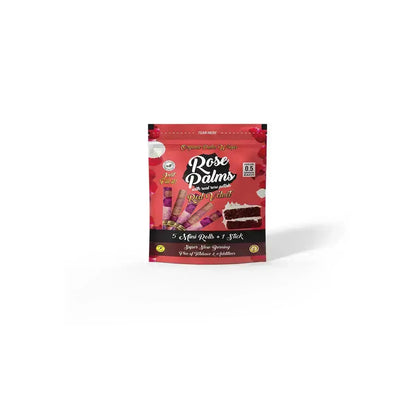 MINI Rose Palms - Red Velvet - Real Rose Petal Flavoured Pre-Rolls Rose Palms