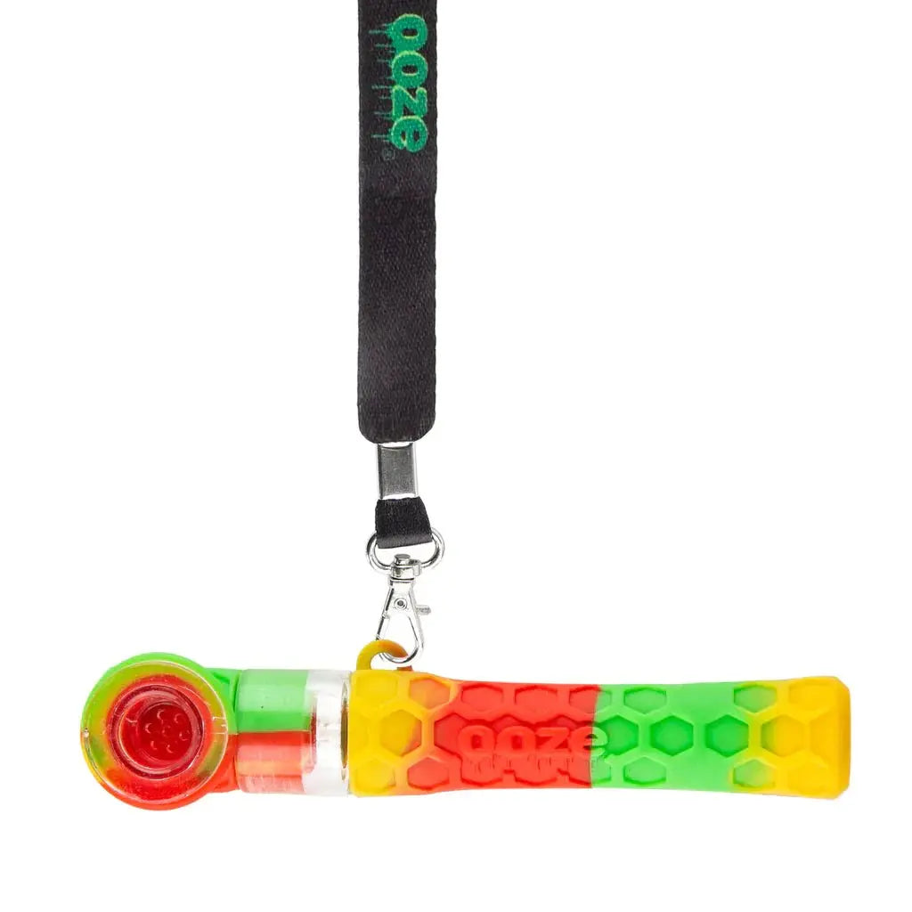 Ooze Piper - Hand Pipe - Rasta - - Glass Pipe - Ooze - Cali Tobacconist