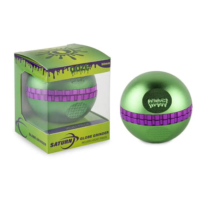 Ooze Saturn Grinder - Green - - Herb Grinder - Ooze - Cali Tobacconist