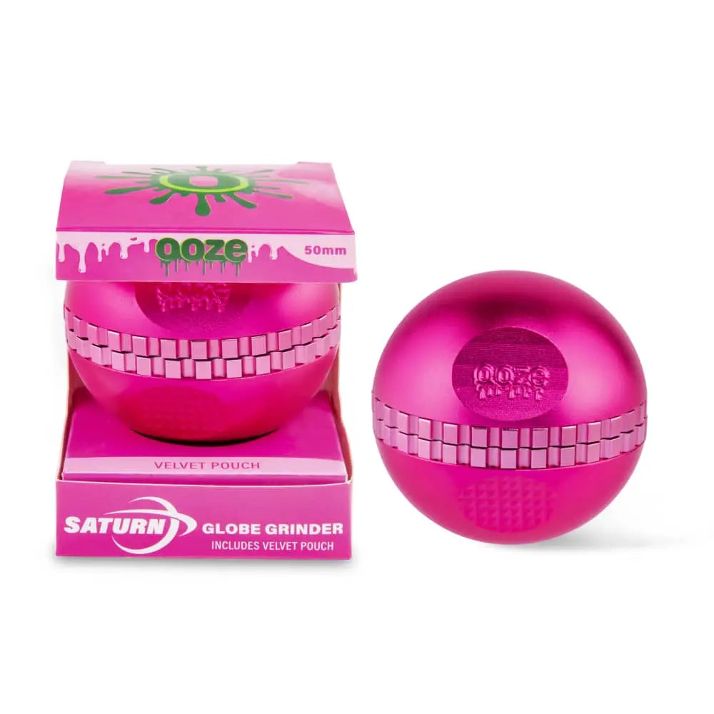 Ooze Saturn Grinder - Pink - - Herb Grinder - Ooze - Cali Tobacconist