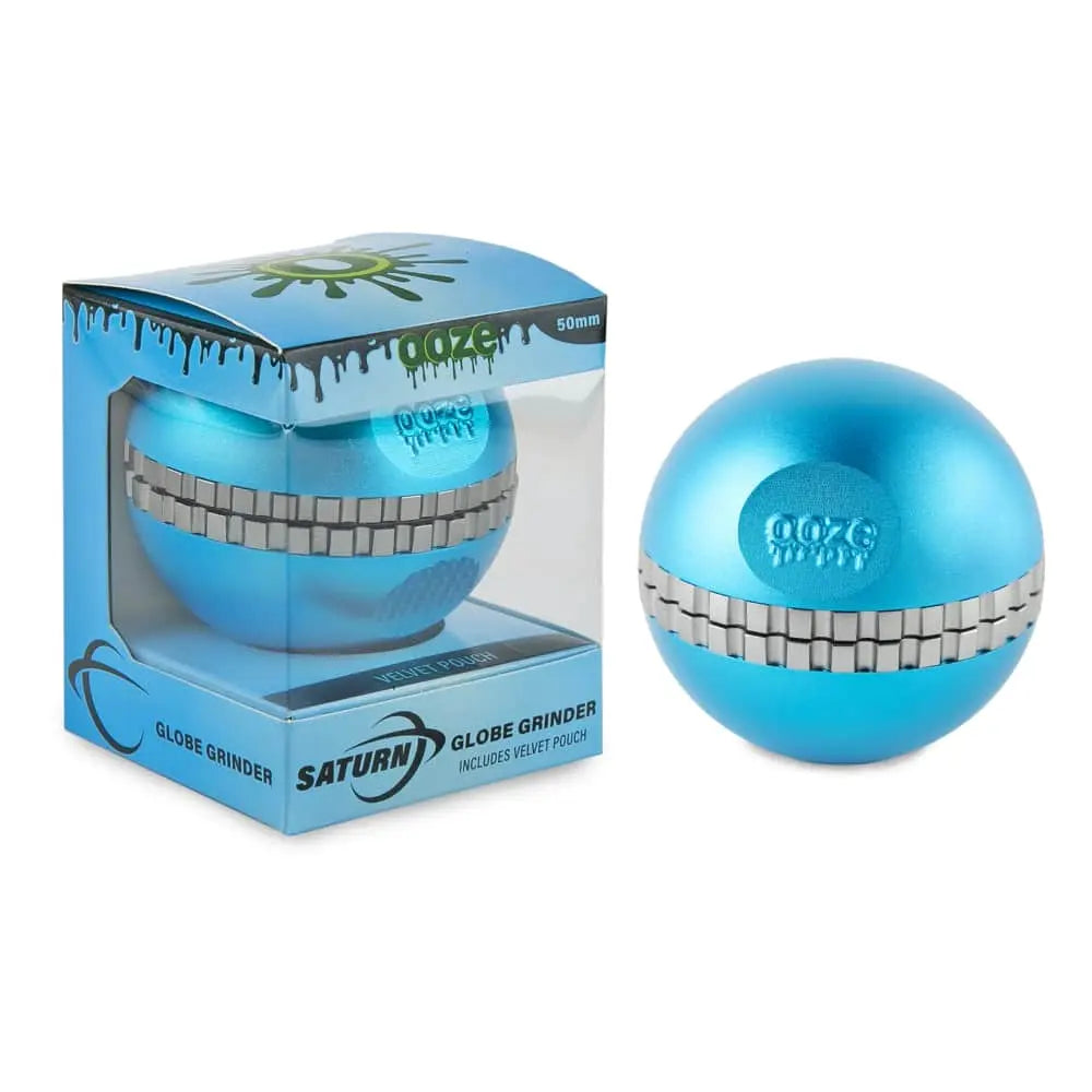 Ooze Saturn Grinder - Teal - - Herb Grinder - Ooze - Cali Tobacconist