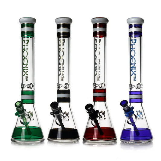 Phoenix PHX137 Glassware - Phoenix PHX137 Glassware - Cali Distributions - Glassware Phoenix Star - phx137 blue - Blue - - Water Pipe - Phoenix Star - Cali Accessories