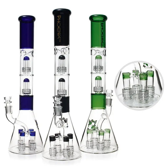 Phoenix PHX618 Glassware - Phoenix PHX618 Glassware - Cali Distributions - Glassware Phoenix Star - phx459 green - Green - - Water Pipe - Phoenix Star - Cali Accessories