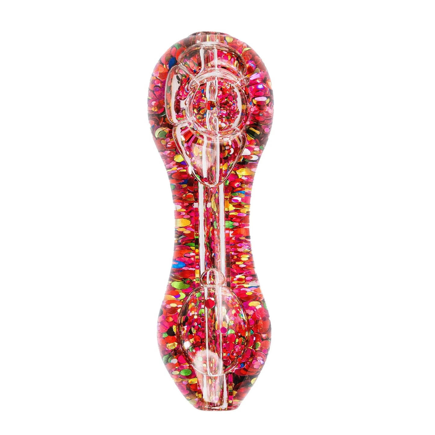 Pink Confetti Glass Pipe Glass WP