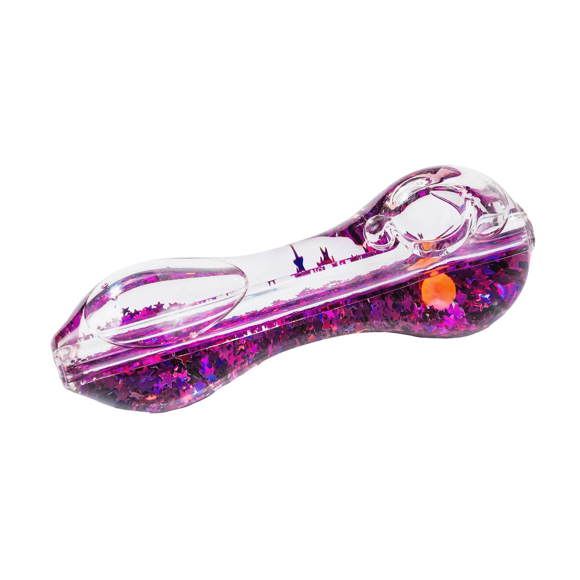 Purple Confetti Pipe Glass WP