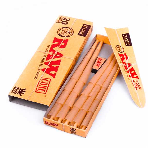 RAW Pre-rolled papers - 1 1/4 (20 Pack) - - Pre-rolls - RAW - Cali Tobacconist