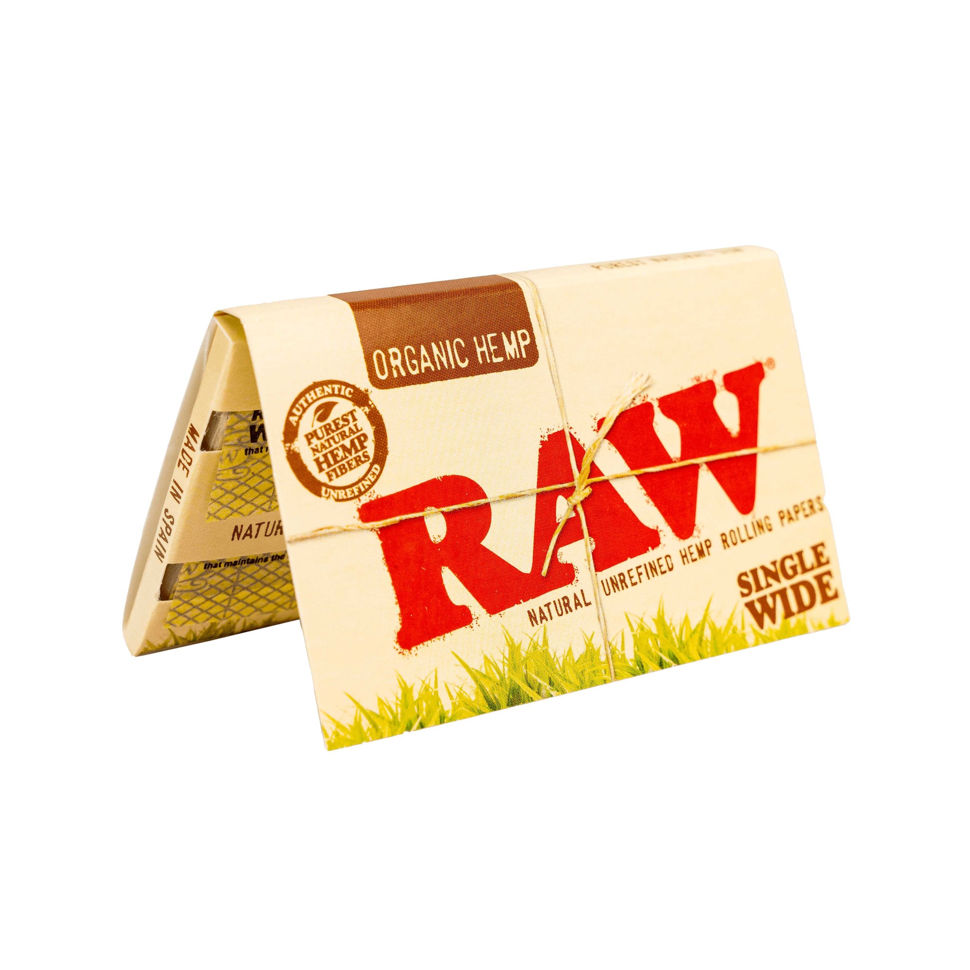 RAW Rolling Papers - Single Wide - Papers - Organic- Rolling Papers - RAW - Cali Tobacconist