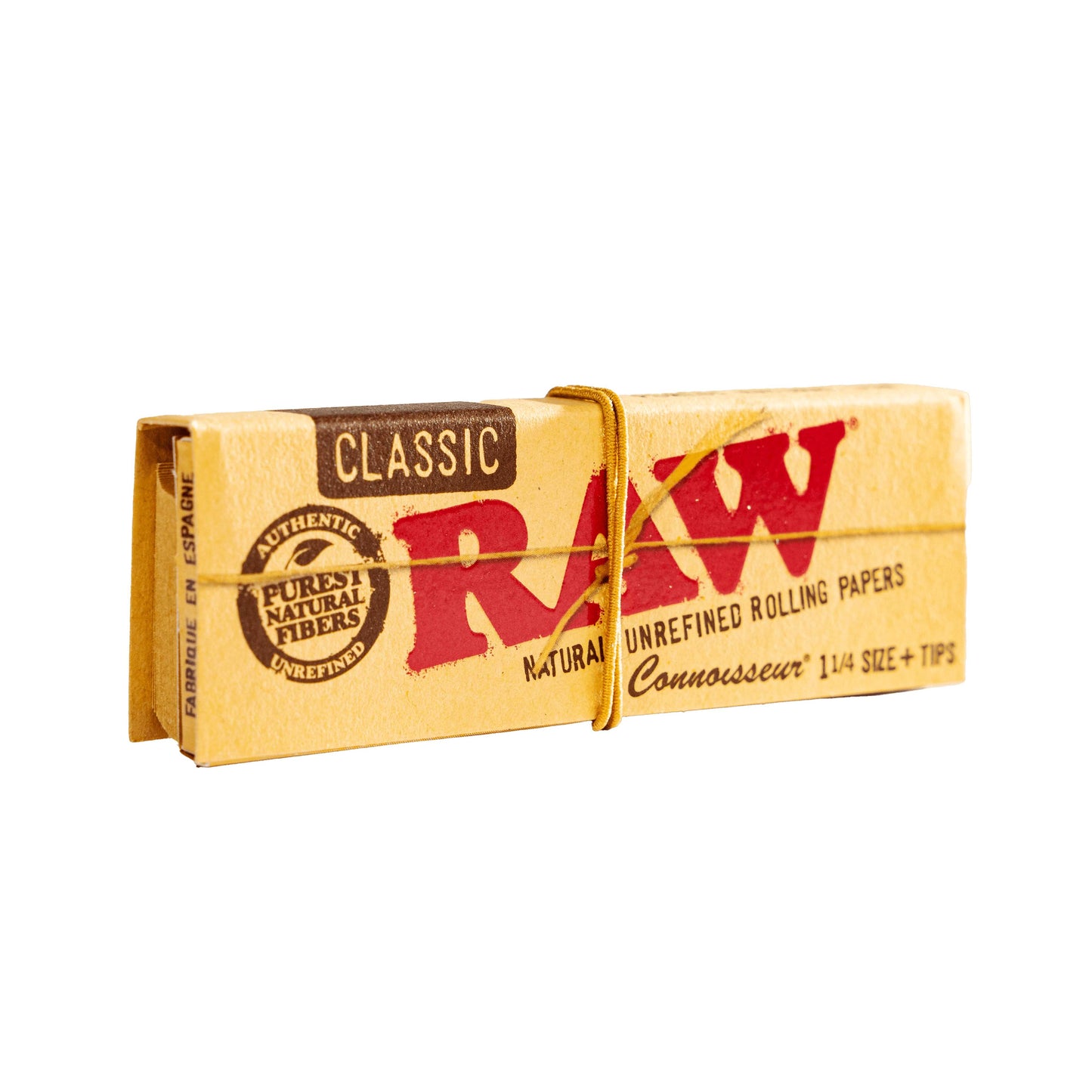 RAW Rolling Papers - 1 1/4 - Papers + Tips - Classic- Rolling Papers - RAW - Cali Tobacconist