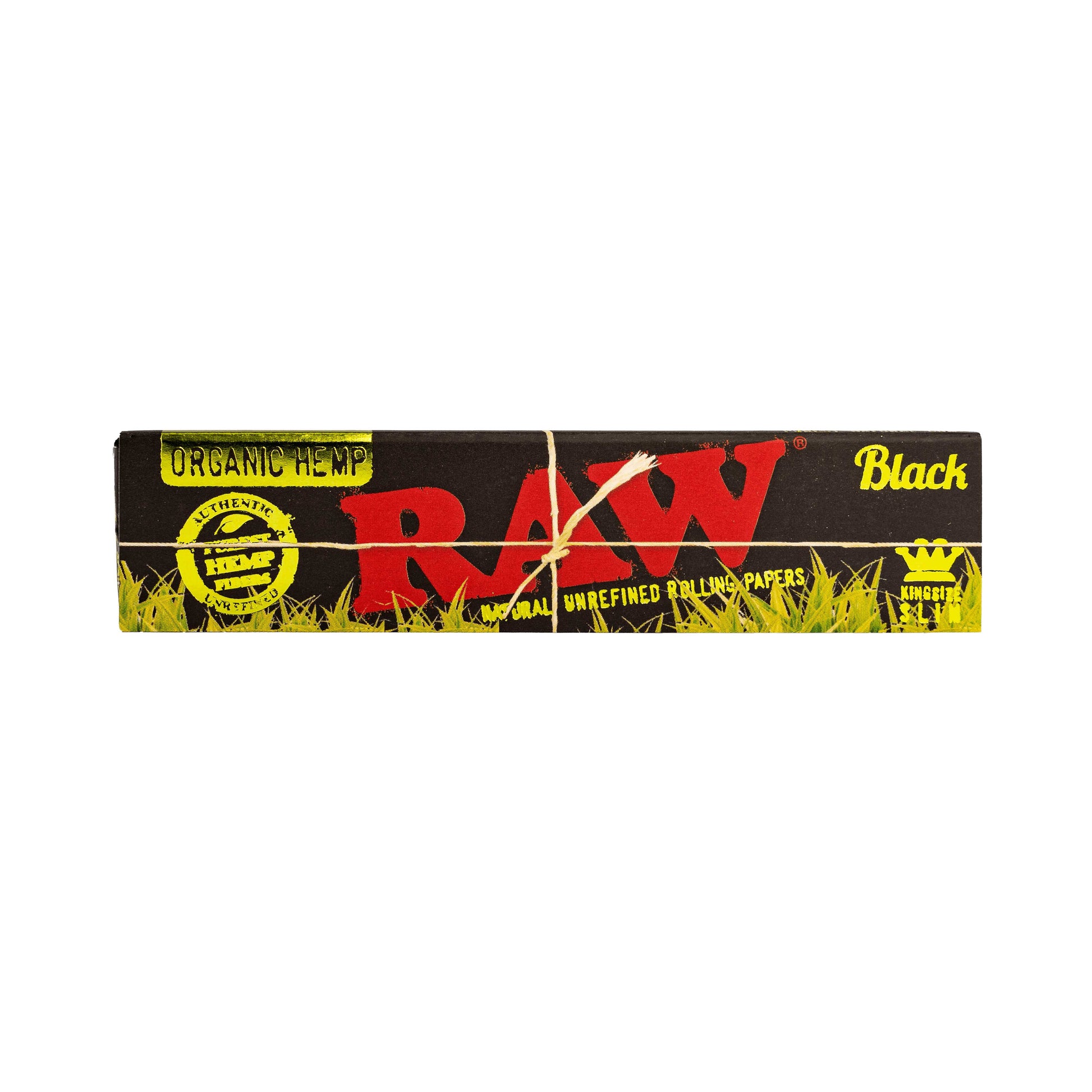 RAW Rolling Papers - King - Papers + Tips - Black- Rolling Papers - RAW - Cali Tobacconist