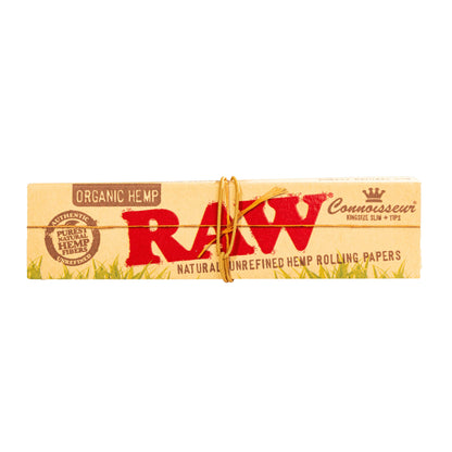 RAW Rolling Papers - King - Papers + Tips - Organic- Rolling Papers - RAW - Cali Tobacconist