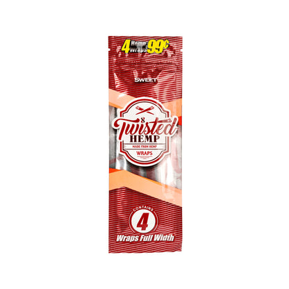 Twisted Hemp Blunt Wraps - Twisted Hemp Blunt Wraps - Sweet - - Blunt Wraps - Twisted Hemp - Cali Tobacconist