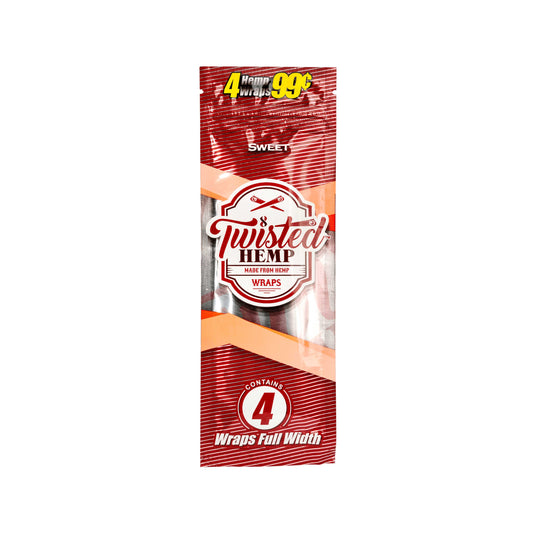 Twisted Hemp Blunt Wraps - Twisted Hemp Blunt Wraps - Sweet - - Blunt Wraps - Twisted Hemp - Cali Tobacconist