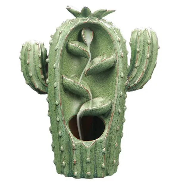 Waterfall Backflow Incense Burners - Waterfall Backflow Incense Burners - Cactus - - Incense - Cali - Cali Tobacconist