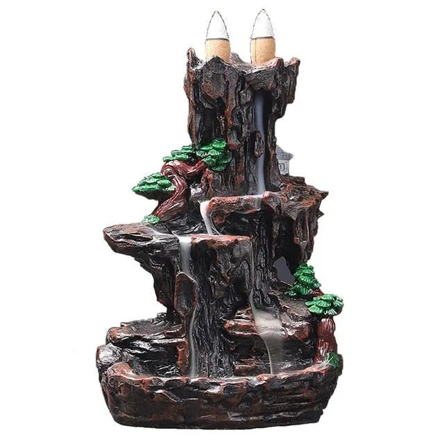 Waterfall Backflow Incense Burners - Waterfall Backflow Incense Burners - Mountain - - Incense - Cali - Cali Tobacconist