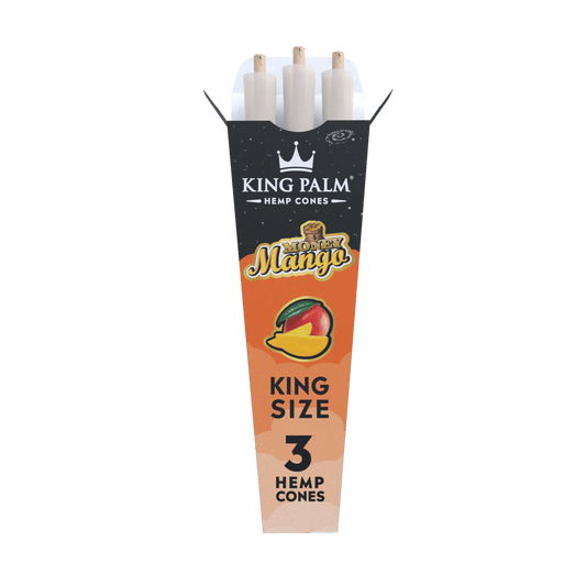 King Palm King Size Hemp Cones (30 Pack) - Money Mango King Palm