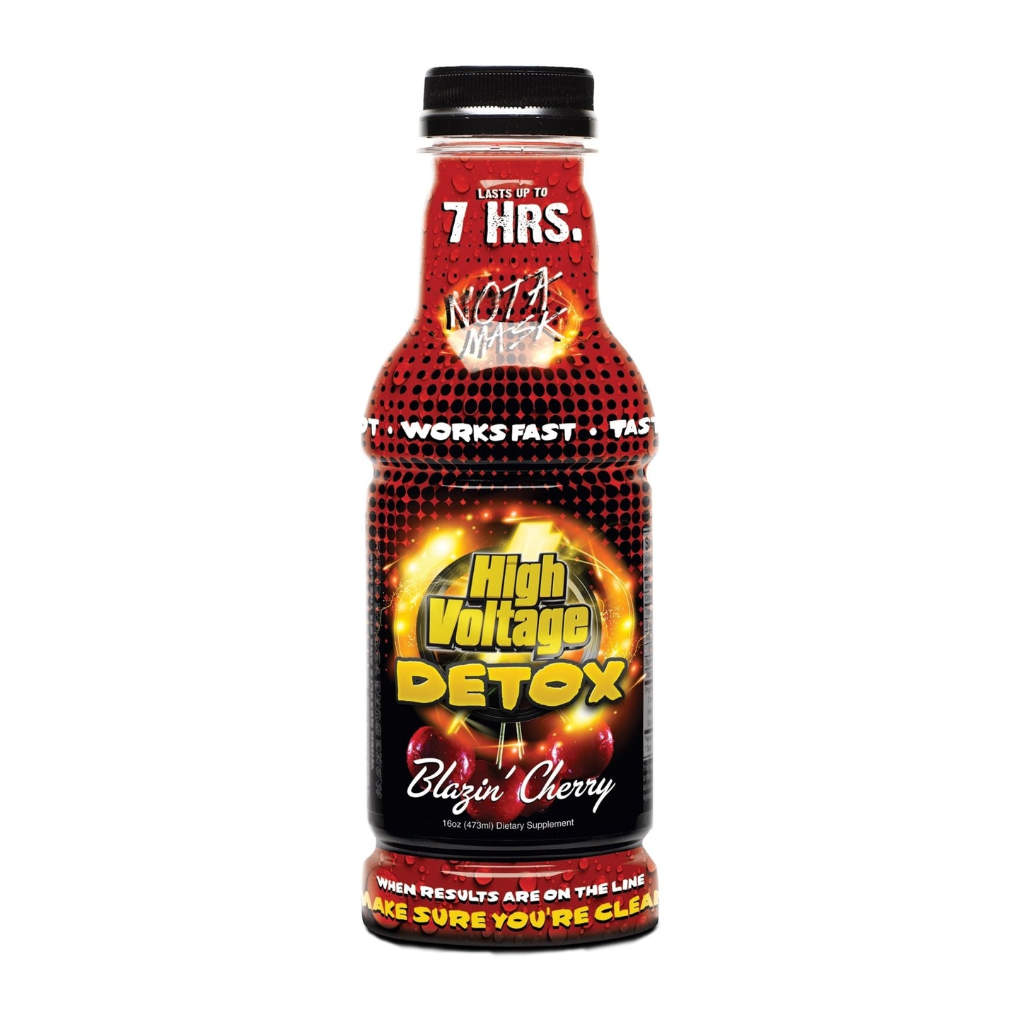 High Voltage Detox - 16oz - Blazin Cherry - Cali Distributions - Detox High Voltage -